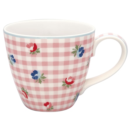 Viola Mugg Check Pale Pink