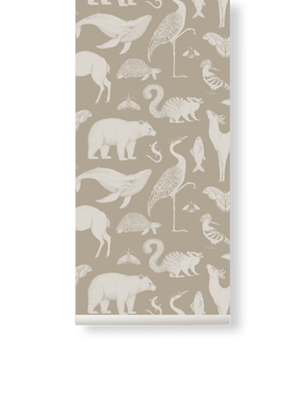 Katie Scott Tapet Animals Sand