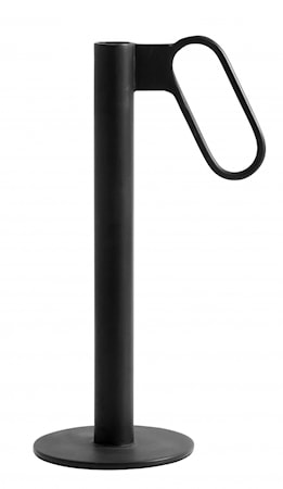 INDUSTRIAL Ljusstake Oval Matt Svart