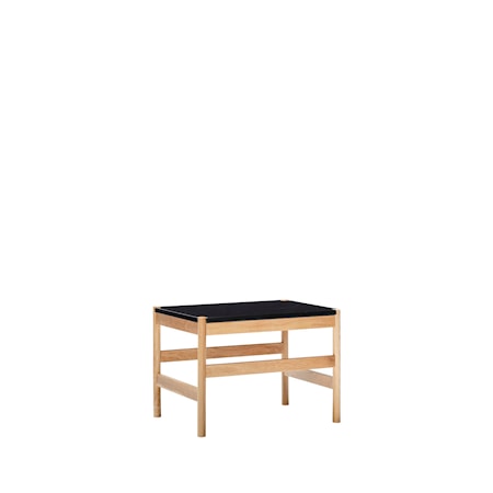 Raw Soffbord Marmor 60x40 cm Svart/Natur