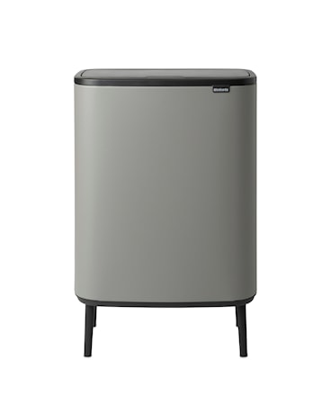 Bo Touch Soptunna Grå 2x30 L