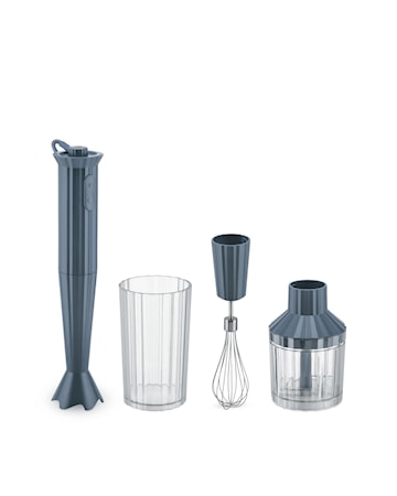Plissé Stavmixer Set 500W Grå