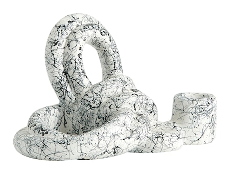 Rascha Ljusstake Small Vit/Svart