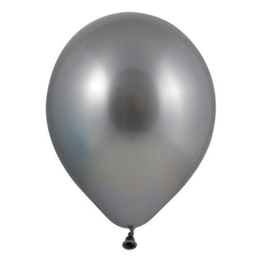 Latexballonger Silver Mini - 100-pack