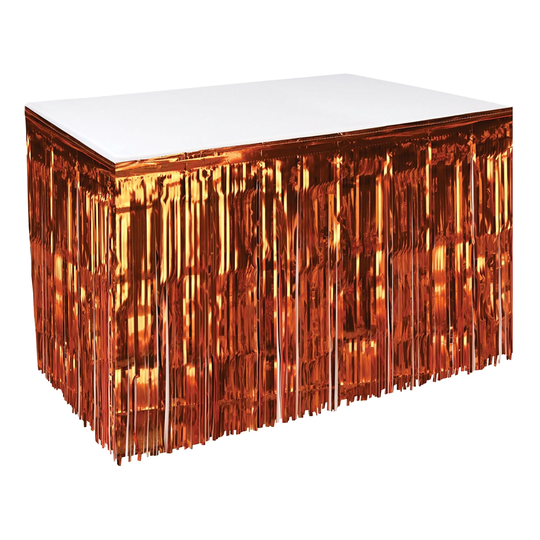 Bordskjol Fransar Orange Metallic