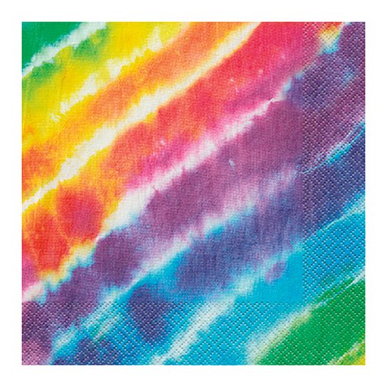 Servetter Tie Dye - 16-pack
