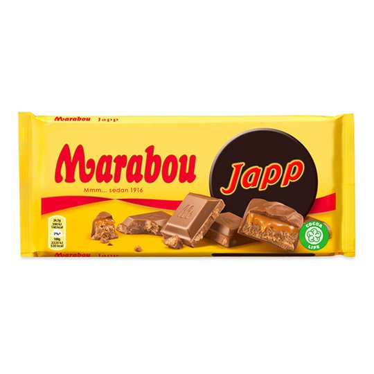 Marabou Japp Chokladkaka - 185 gram
