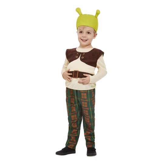 Shrek Toddler Maskeraddräkt - 1-2 år