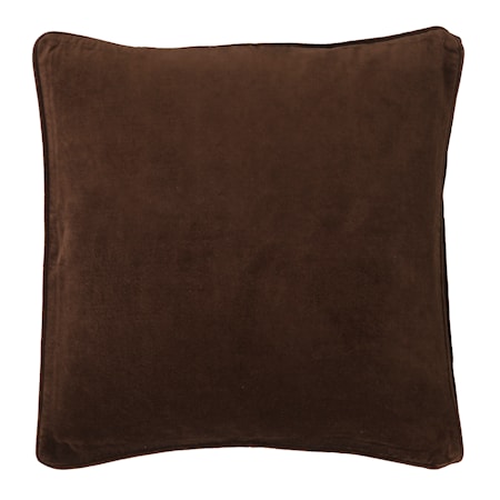 Velvet Kuddfodral 50x50 cm Choklad