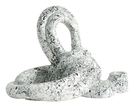 Rascha Ljusstake Medium Vit/Svart