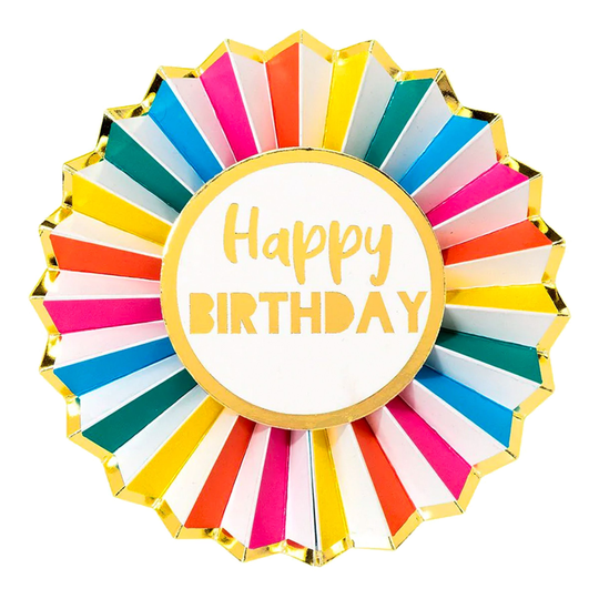 Prisrosett Happy Birthday Rainbow Brights