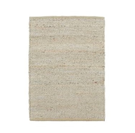 Matta Hempi Ljusgrå 60x90 cm
