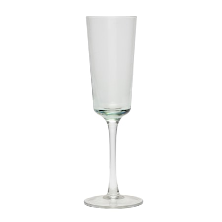 Champagneglas ø6xh21 cm - Klar