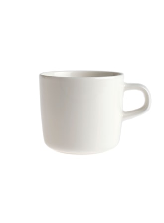 OIVA Kaffekopp 20 cl Vit