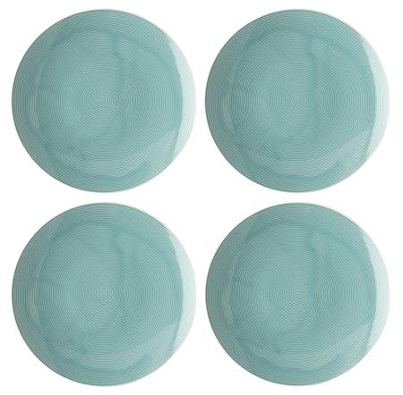 Loft Ice Blue Mattallrik 28 cm 4-pack