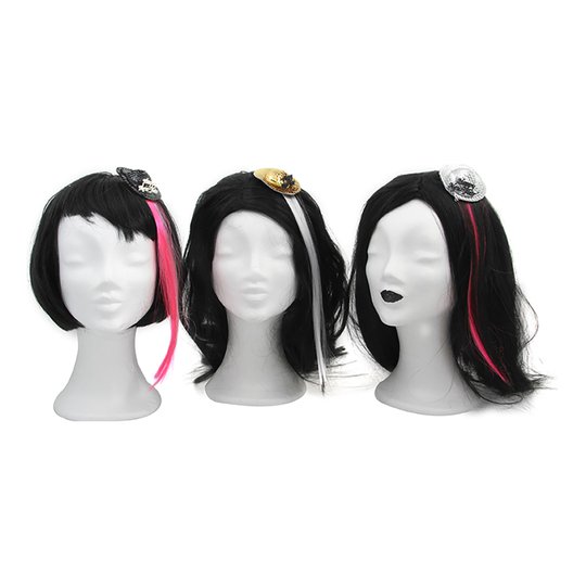 Hårdekoration med Hatt - 1-pack
