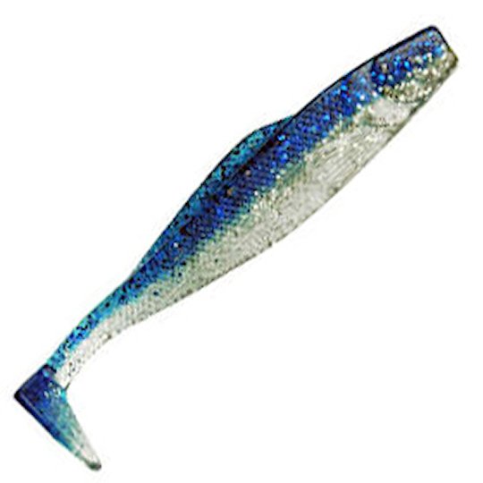 K.P Natural Shad 2,5" fiskjigg 5st/pkt