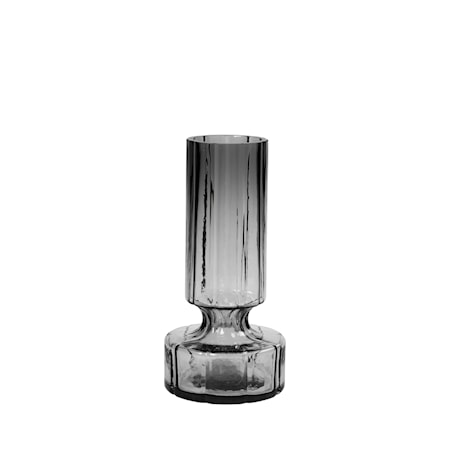 Hyacint Vas Ø12cm Rök