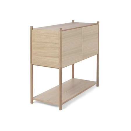 Sceene Bokhylla C 82x93x39 cm Ek Ljus
