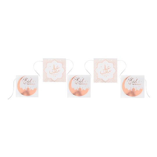 Girlang Eid Mubarak Roséguld