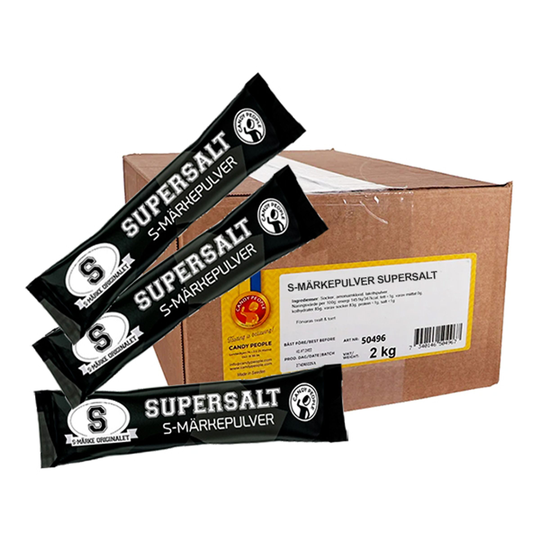 S-Märkepulver Supersalt Storpack - 2 kg