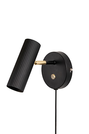 Vägglampa Hubble Svart