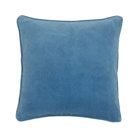 Velvet Kuddfodral 50x50 cm Havsblå