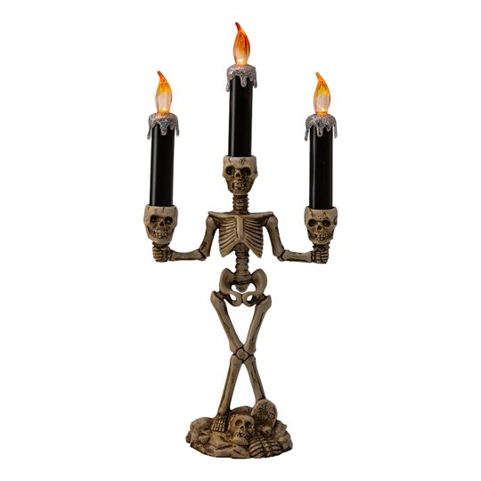 Halloween Skelett Kandelaber
