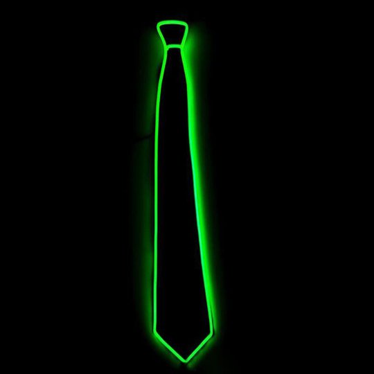 El Wire LED Slips - Grön