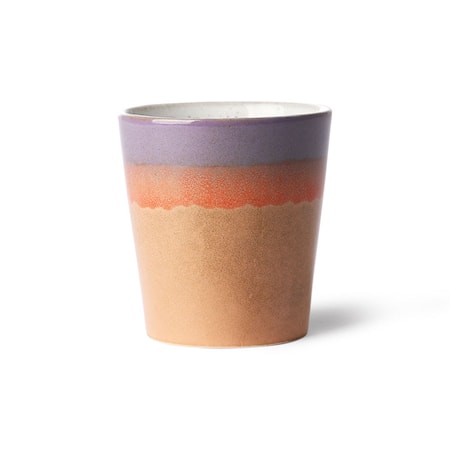 Ceramic 70's Mugg Sunset