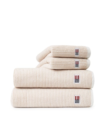 Original Handduk Vit/Tan 50x100cm