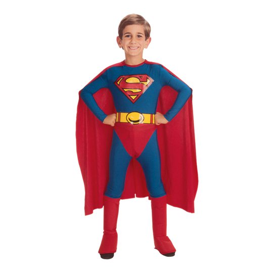 Superman Barn Maskeraddräkt - Small