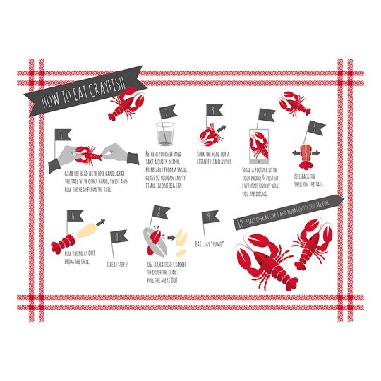Kräfttablett med Instruktioner - 8-pack