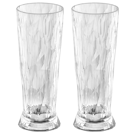 Club No. 11 Ölglas 50 cl 2-pack Crystal Clear
