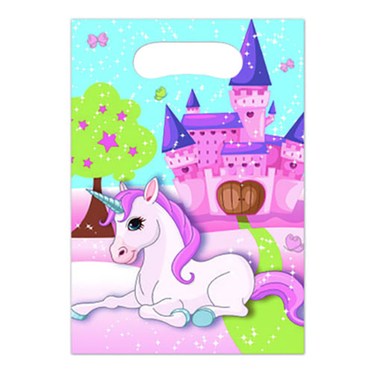 Kalaspåsar Unicorn - 6-pack