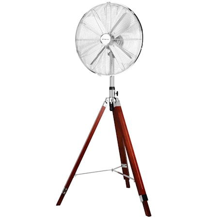 Golvfläkt på Stativ i Trä 40cm