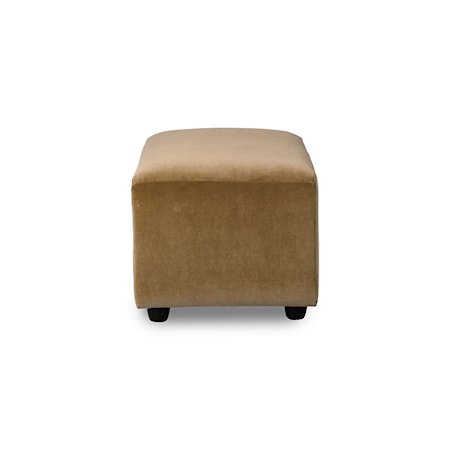 Jax couch: Element Fotpall liten Velvet Mustard