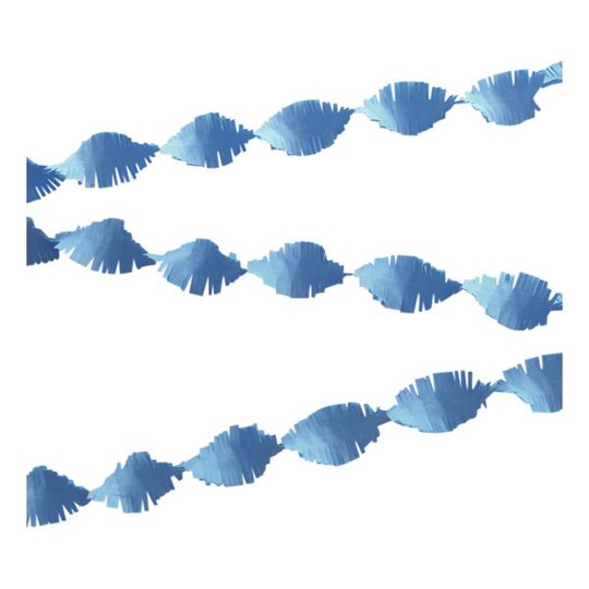 Kräppgirlang Babyblå - 6 meter