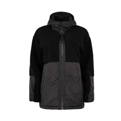 KnowledgeCotton Apparel Outdoor Teddy Mix Jacket - Grs/Vegan