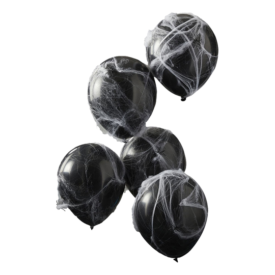 Ballongkit Svart med Spindelnät