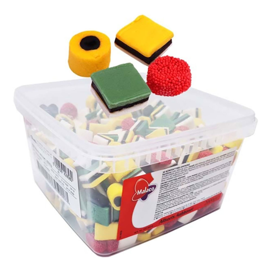Allsorts Tropisk Lakrits Konfekt Storpack - 2 kg