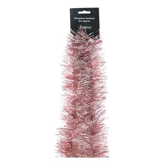 Girlang Julglitter - Rosa