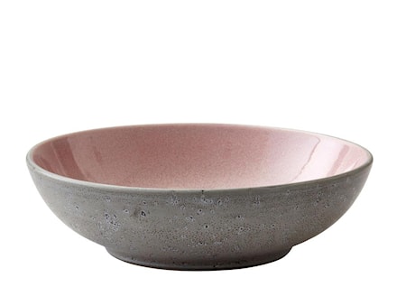 Pastaskål 20cm Grå/rosa BITZ