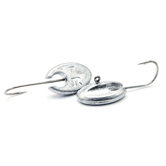 Ruthless Ice Jig Head pimpeljiggskalle 2 st/pkt #4 7g