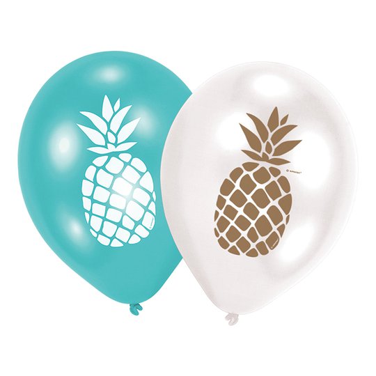 Ballonger Ananas - 6-pack