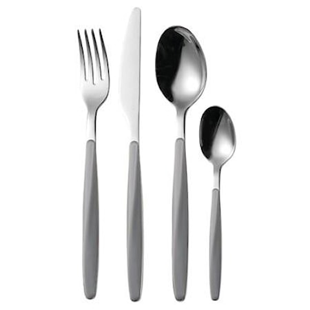My Fusion Bestickset 24 delar Grå