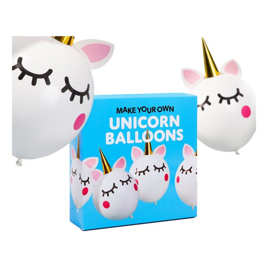 Gör-Dina-Egna Enhörningsballonger