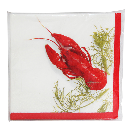 Servetter Kräfta med Dill