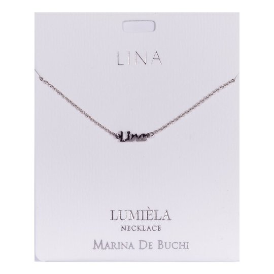 Namnhalsband Silver - Lina