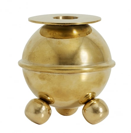 KOSTER candle holder, pure brass